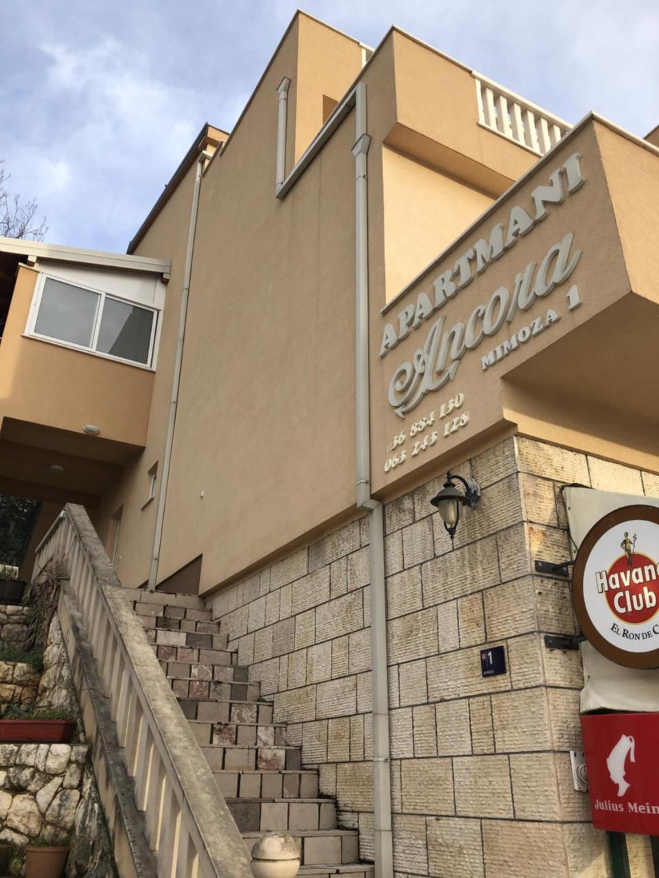 Apartmani Ancora Неум Экстерьер фото